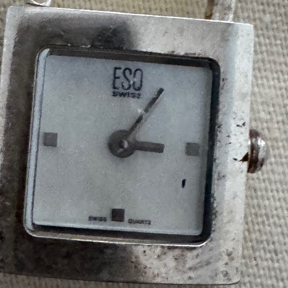 ESQ Movado lock & key charm bracelet ladies watch - Picture 2 of 4